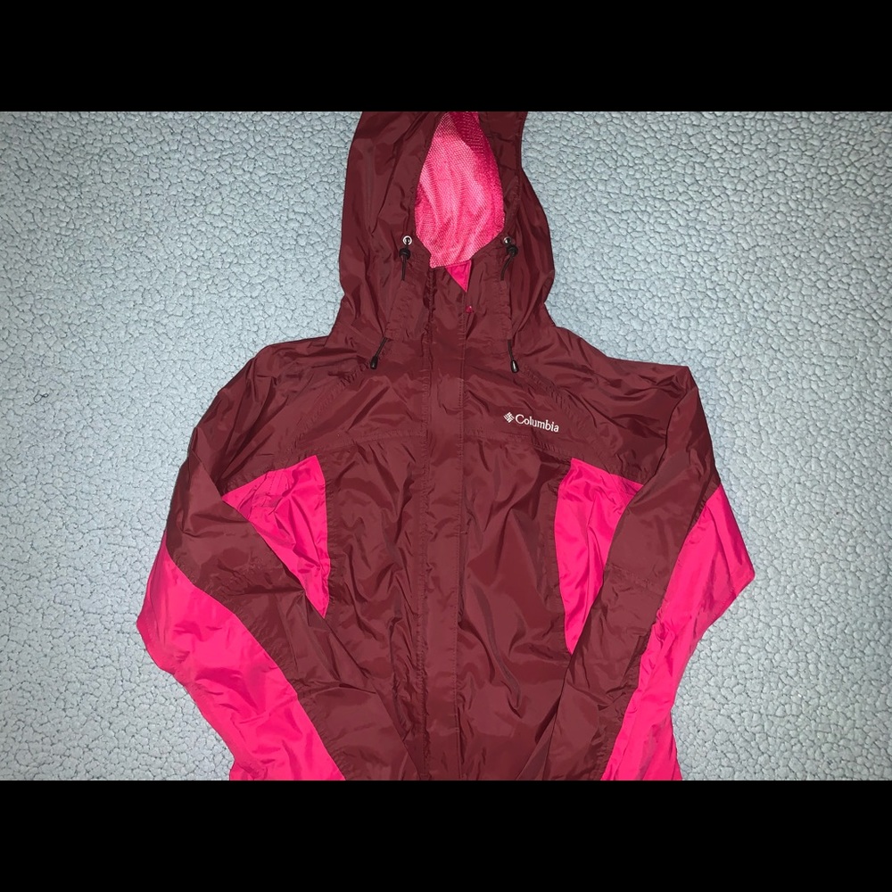 Women's Columbia rain coat